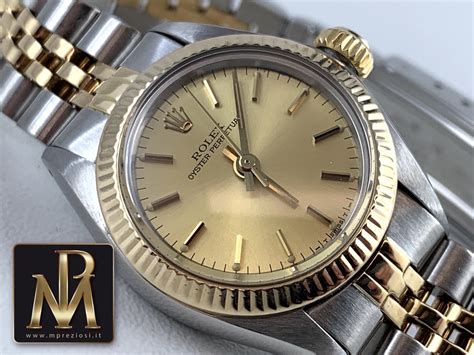 rolex d'oro usato oister donna|cerchi rolex prezzi.